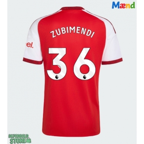 Arsenal Martin Zubimendi #36 Replika Hjemmebanetrøje 2026-27 Kortærmet